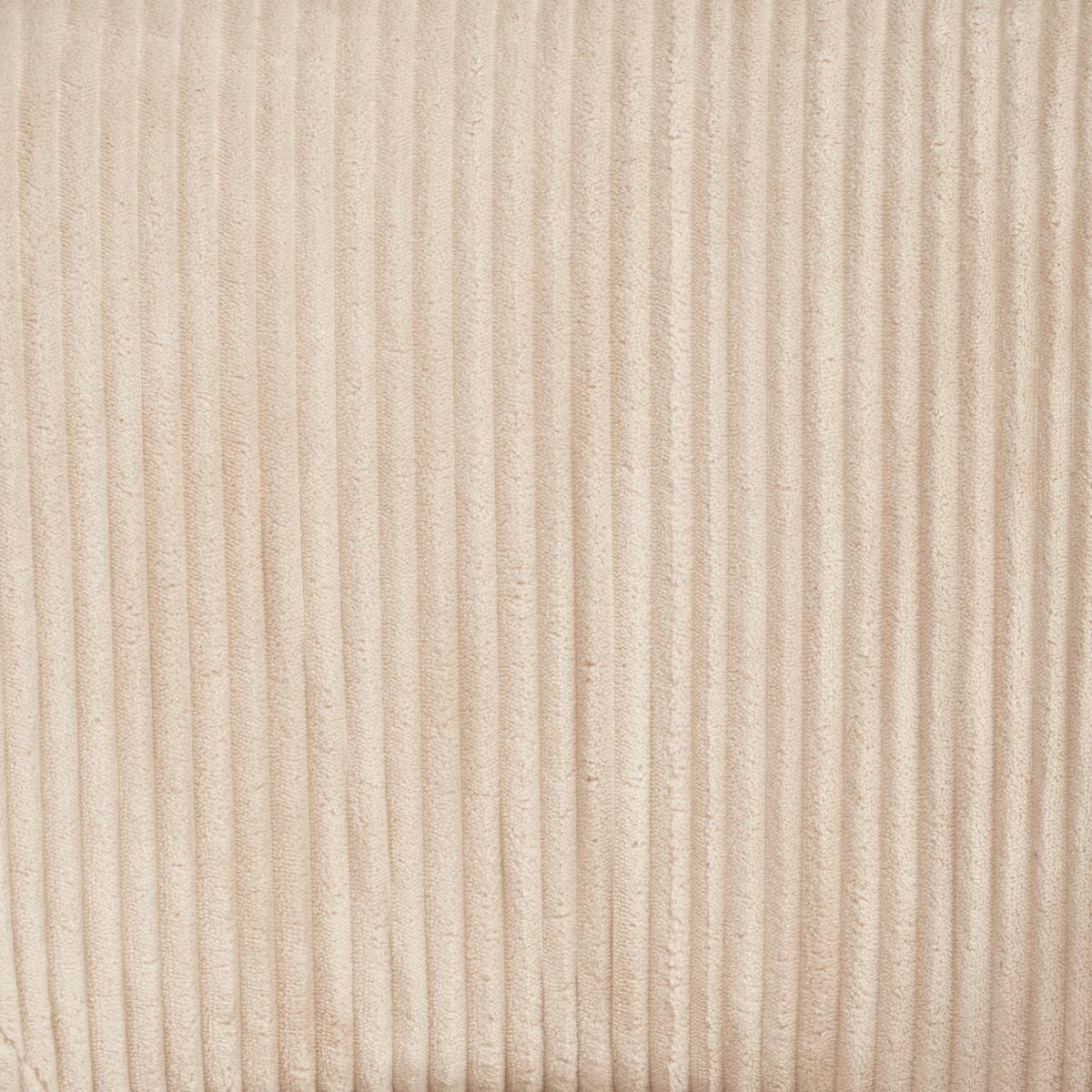 Armlehnstuhl Pina Cord Beige, B: 57 Cm - Taupe/Schwarz, KONVENTIONELL, Holz/Textil (57/83.5/63cm) - MID.YOU