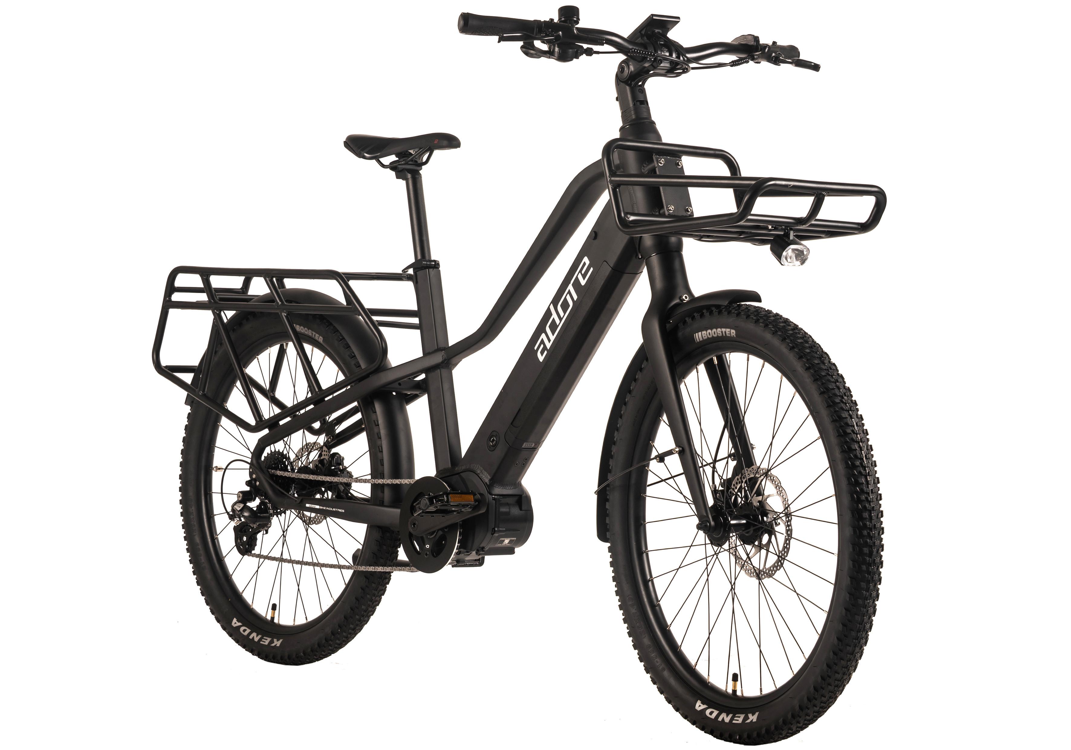 E-Citybike 26 Zoll Schwarz - Schwarz, LIFESTYLE, Metall (180/70/100cm)