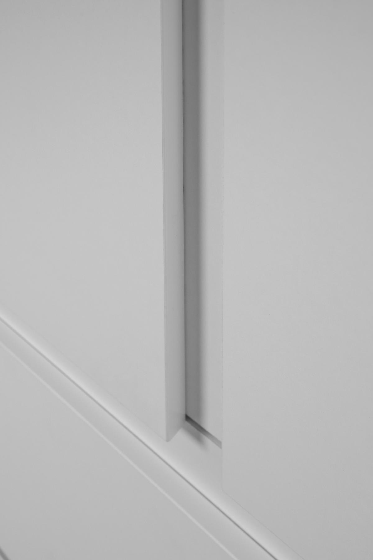Drehtürenschrank Mit Laden B: 80 Cm Image, Weiß - Weiß, Basics, Holzwerkstoff (80/191/55cm) - MID.YOU