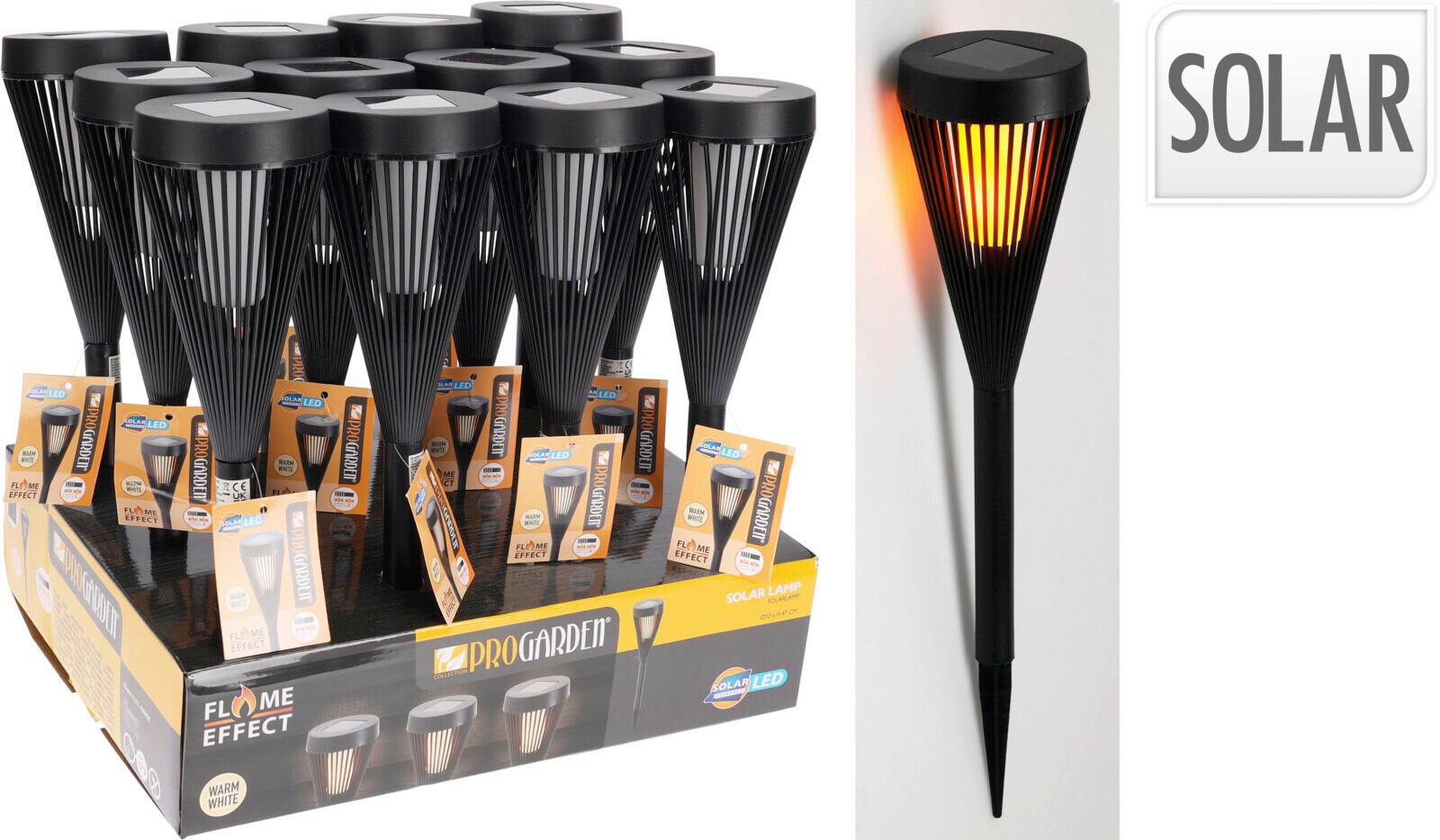 SOLARLEUCHTE CX2100800 - Schwarz, Basics, Kunststoff (7,5/46,5cm)