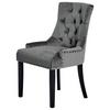 Stuhl Savik Devon Anthrazit/schwarz B: 56 Cm - Anthrazit/Schwarz, MODERN, Holz/Textil (56/62,5/91cm) - Livetastic