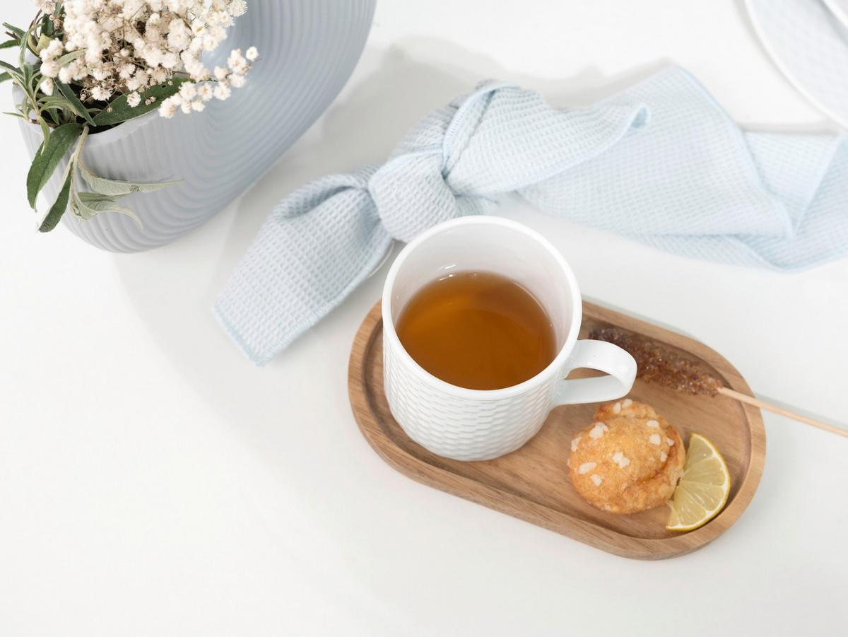 Kaffeebecherset Polo Porzellan, Weiß, 6-teilig - Weiß, Basics, Keramik (250ml) - Creatable