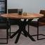 Esstisch Industrial Round B: 120 cm - Schwarz/Braun, Natur, Holz/Metall (120/120/77cm) - Livetastic Esstisch Industrial Round B: 120 cm - Schwarz/Braun, Natur, Holz/Metall (120/120/77cm) - Livetastic