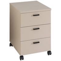 POJÍZDNÝ KONTEJNER GLENN-M - černá/kašmírová, Moderní, kompozitní dřevo/plast (45/66/55cm) - Mömax