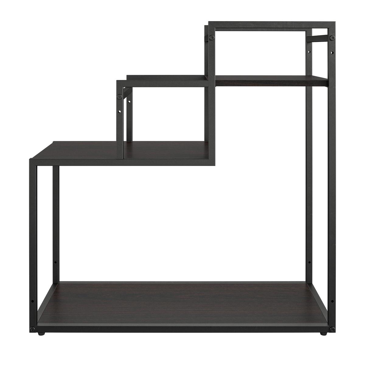 Blumenständer Weston Dunkelbraun B: 58 Cm - Dunkelbraun, Design, Metall (58/58/23cm) - MID.YOU