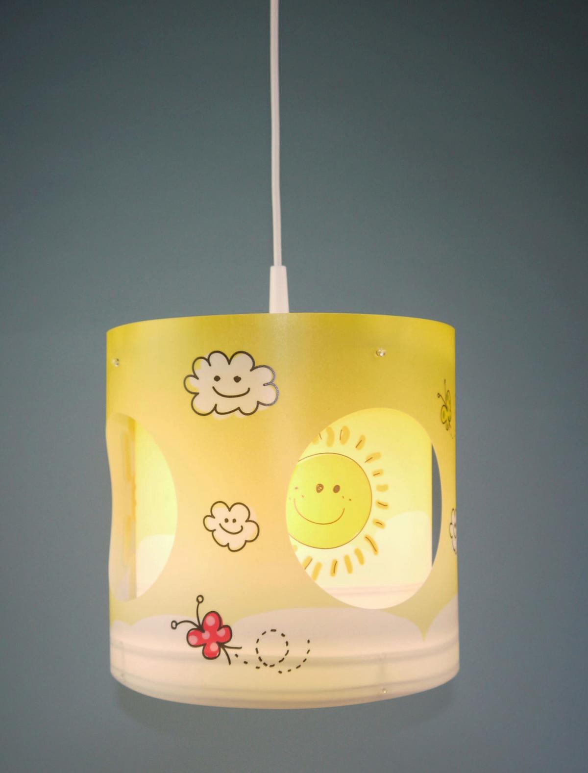 Kinderhängeleuchte 120 Sunny - Multicolor, LIFESTYLE, Kunststoff (25/27cm) - Niermann