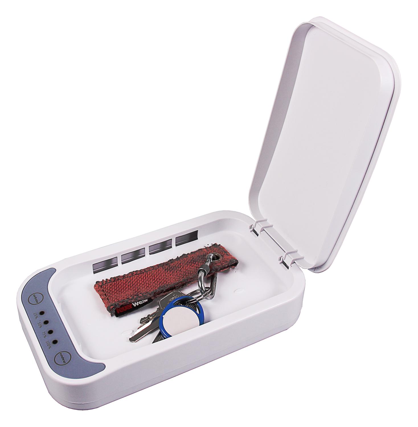 Uv-Reiniger Patona Vm2 Mobiles Uv-Sterilisationsgerät - Weiß, KONVENTIONELL, Kunststoff (22,2/12,2/5,3cm)