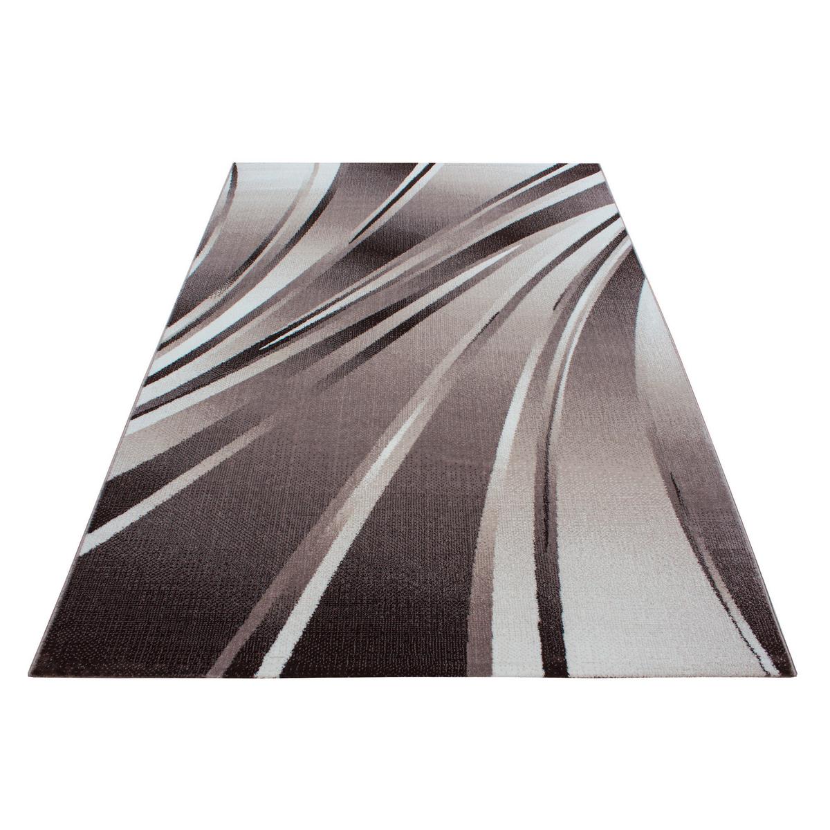 Flachwebteppich Parma - Braun, Design, Textil (280/370cm) - Novel
