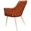 Stuhl Betty Lederlook Braun - Braun, MODERN, Textil/Metall (51/86/55cm) - Ombra Stuhl Betty Lederlook Braun - Braun, MODERN, Textil/Metall (51/86/55cm) - Ombra