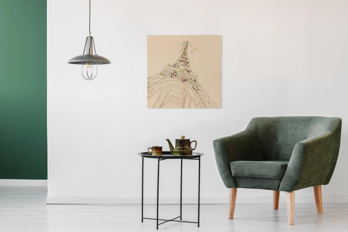 Wandbild in Öl-Acryl-Mischtechnik