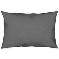 Kissenhülle Vicky 40x60 cm Jersey Grau + Reißverschluss - Grau, KONVENTIONELL, Textil (40/60cm) - Ele