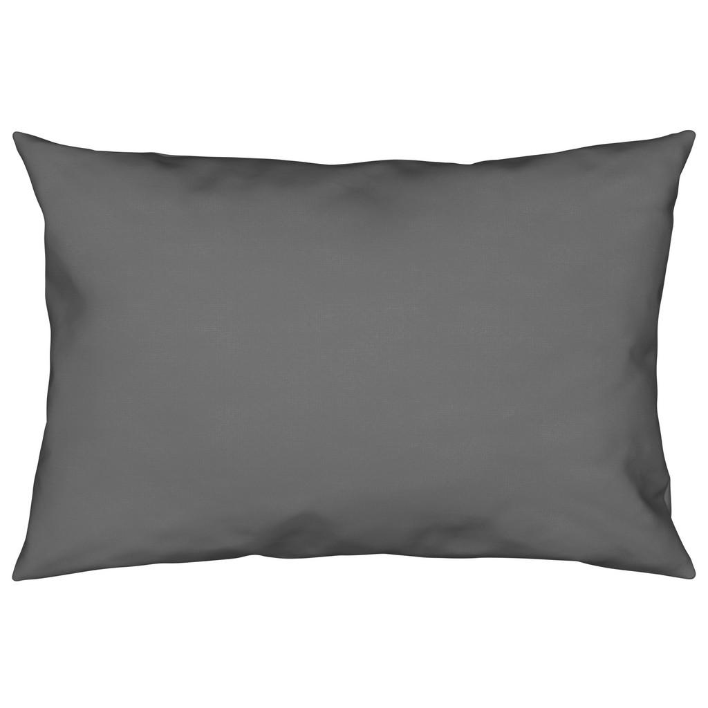 Kissenhülle Vicky 40x60 cm Jersey Grau + Reißverschluss