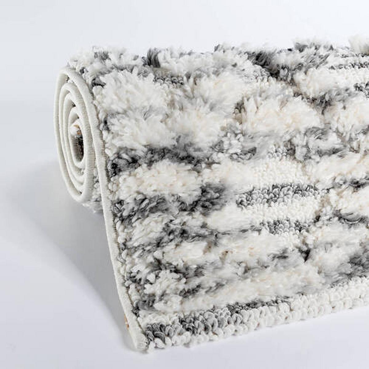 Webteppich Grau/Beige Bahama 120x170 cm - Beige/Grau, KONVENTIONELL, Textil (120/170cm)