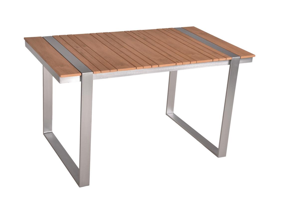 Loungegarnitur Aurea - Hellbraun/Beige, Basics, Kunststoff/Textil (170/69/223cm) - Gardenson