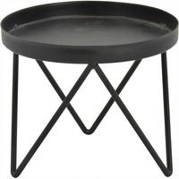 Svietnik Leni - čierna, kov (12/10cm) - Mömax