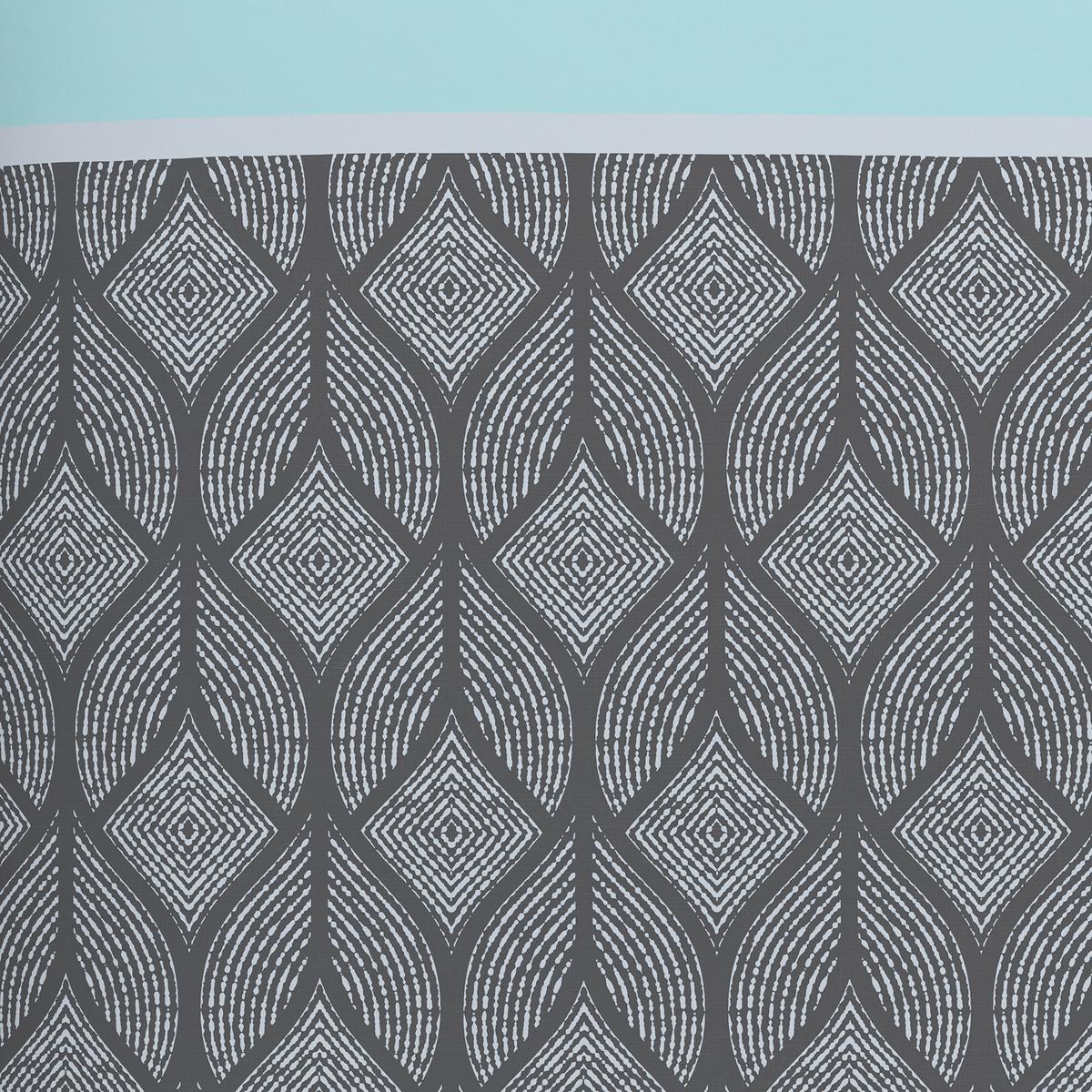 Renforce Bettwäsche 140x200 Cm Sierra Baumwolle Türkis - Türkis, MODERN, Textil (140/200cm) - Luca Bessoni