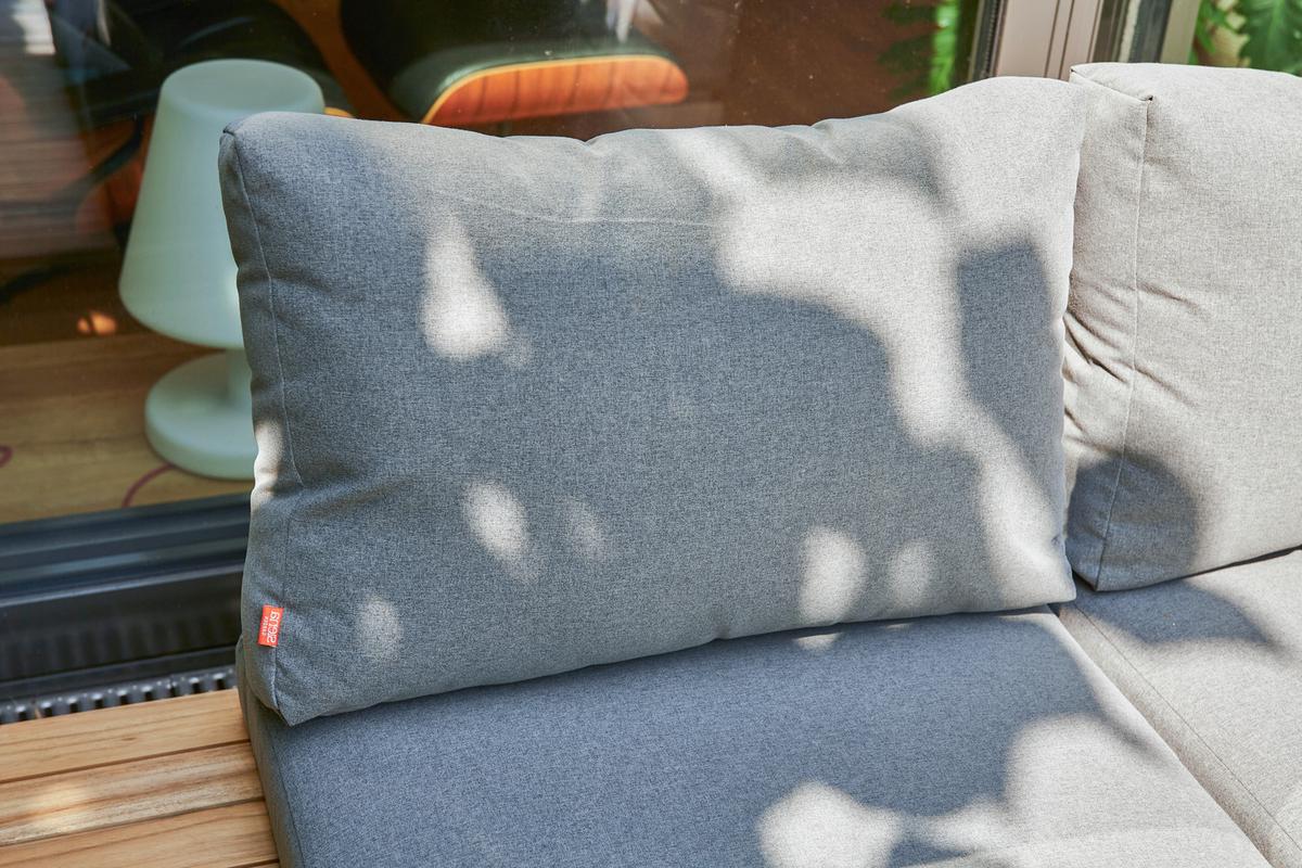 Loungesofa H16600 - Anthrazit/Grau, MODERN, Holz/Textil (172/70/84cm) - Siena Garden