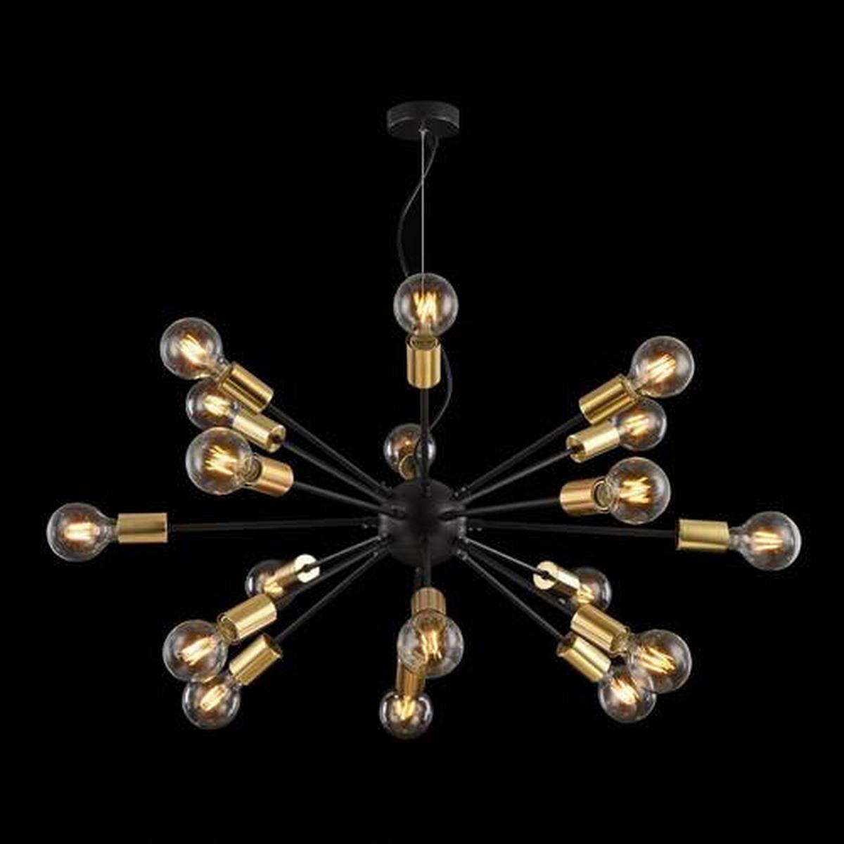 Pendelleuchte Jackson - Schwarz, Trend, Metall (98/74,2cm) - MAYTONI