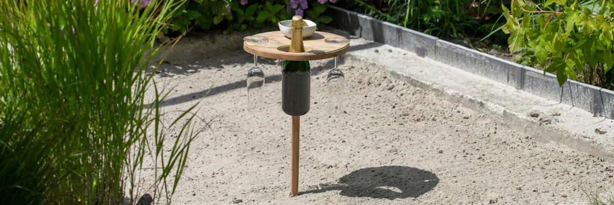 Getränkehalter Woodie Getränkehalter Spike - Basics, Holz (31/75cm) - Gardenson