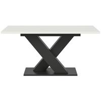 Ausziehtisch Marlon 150 Az Grau/Weiß Auf 190cm ausziehbar - Weiß/Grau, Trend, Holzwerkstoff (150-190/90/75cm) - MID.YOU