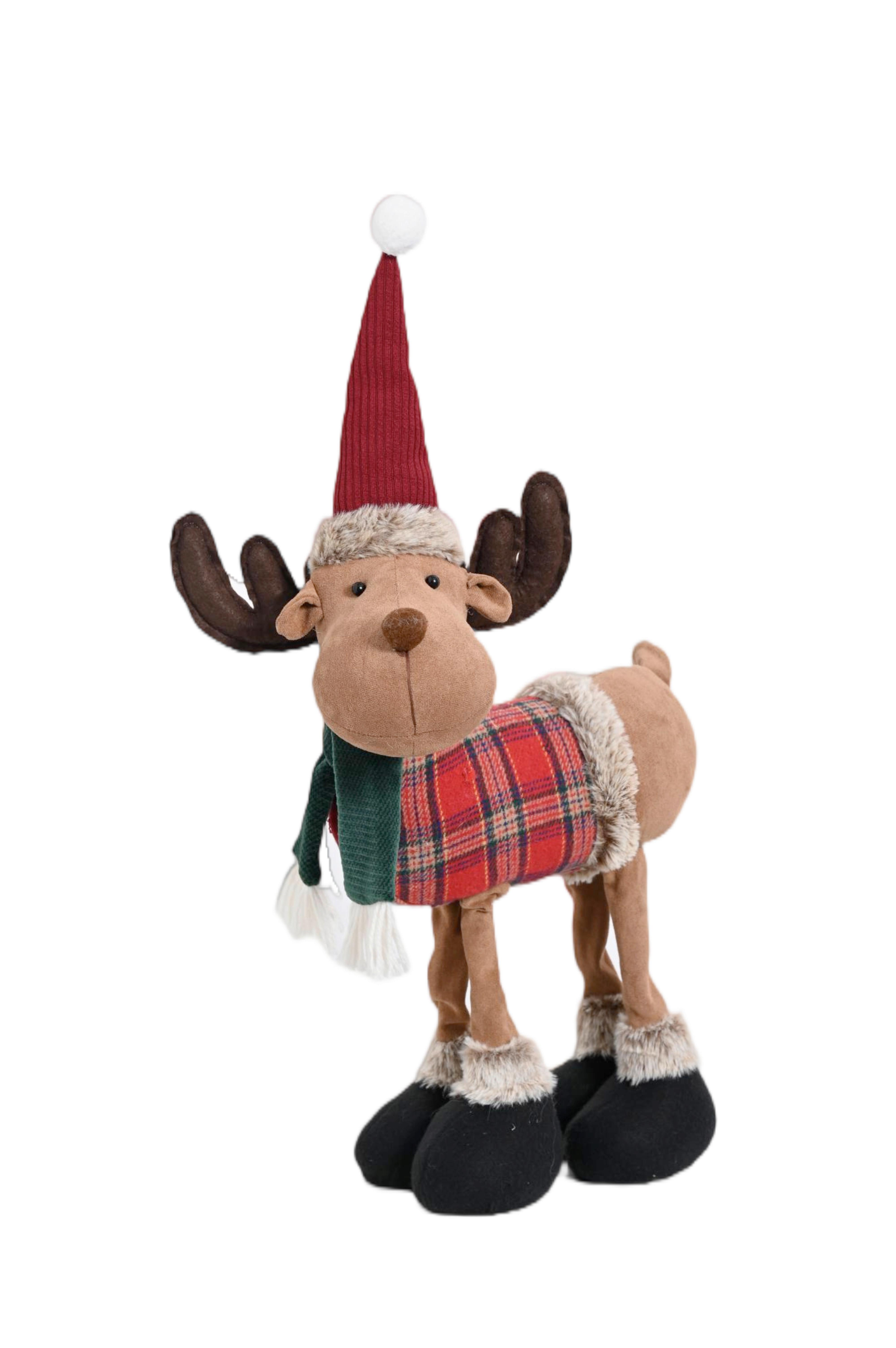 Skřítek LILU 3 výška: 54 cm - zelená/červená, Konvenční, textil (24/18/54cm) - Mömax