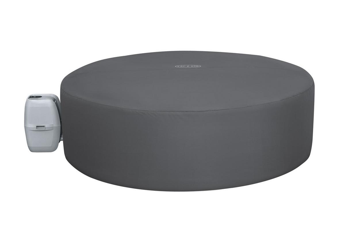 Whirlpoolabdeckung Leonie - Dunkelgrau, KONVENTIONELL, Kunststoff (236/71cm) - Bestway