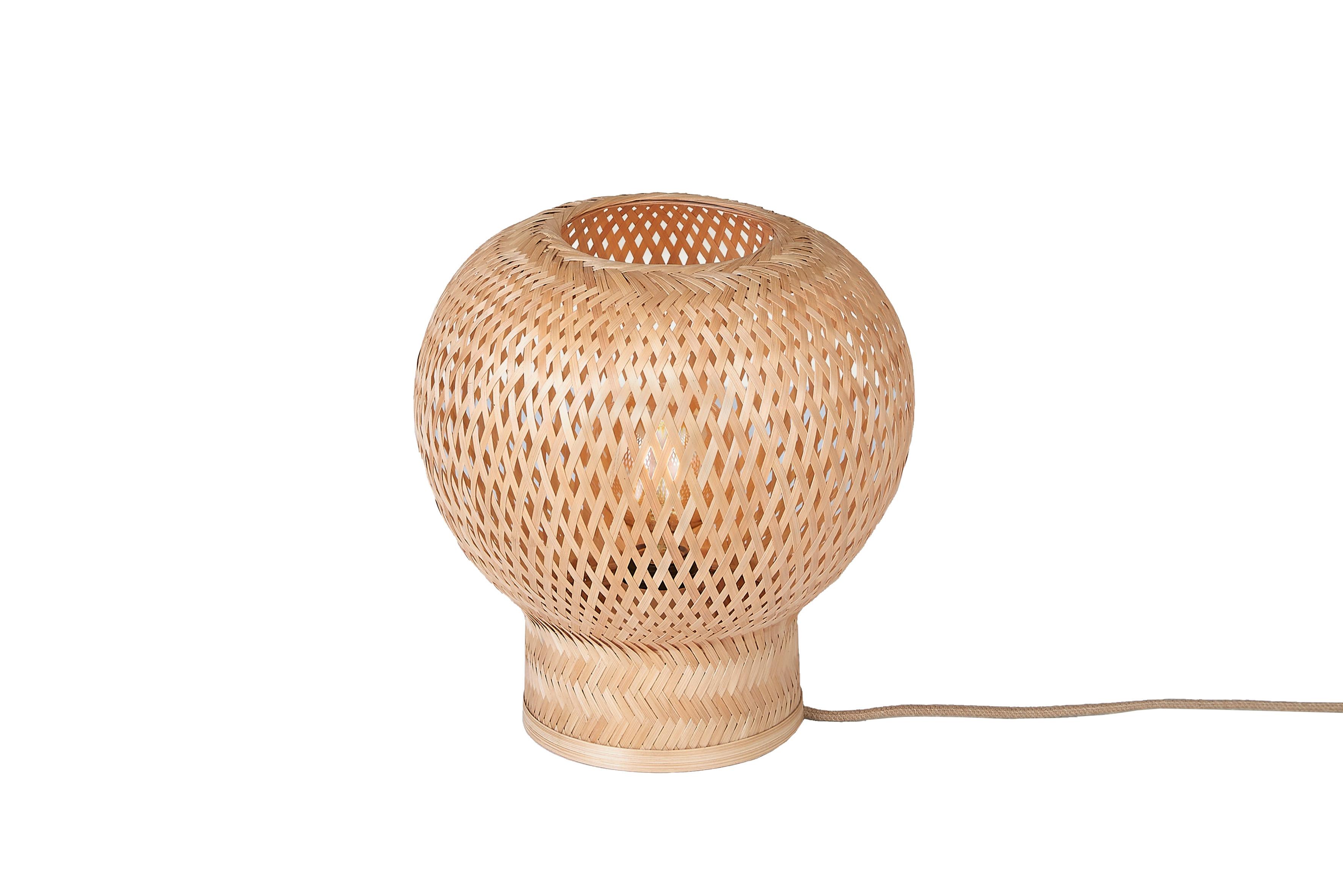 Tischleuchte Barbados - Naturfarben, Basics, Naturmaterialien (25/27cm) - Good & Mojo