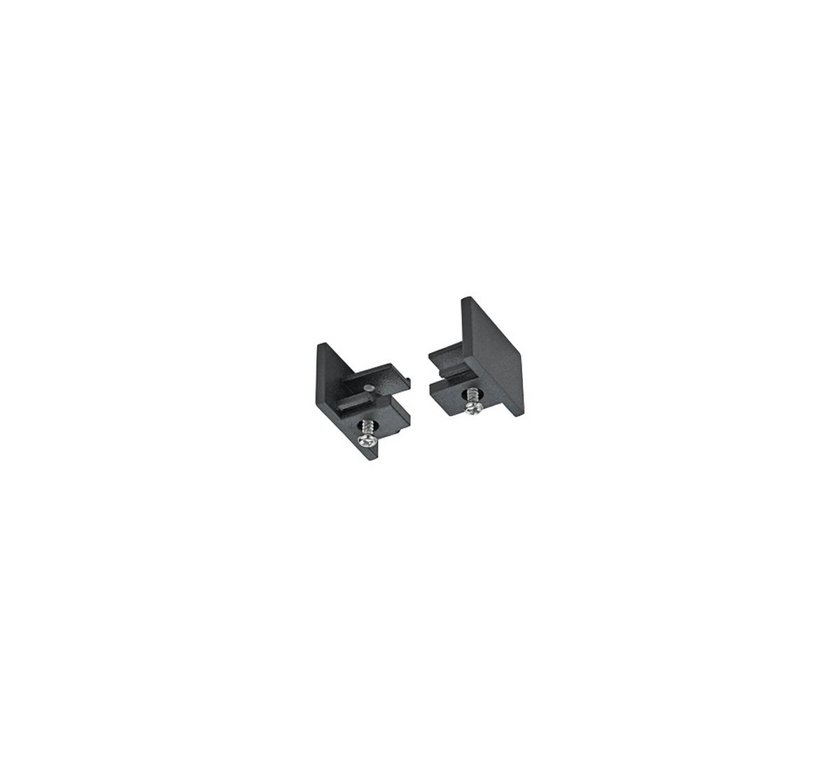 Schienensystem Duoline Endkappe 703032 Schwarz - Schwarz, Basics, Kunststoff (3/2/1,8cm) - Trio Leuchten