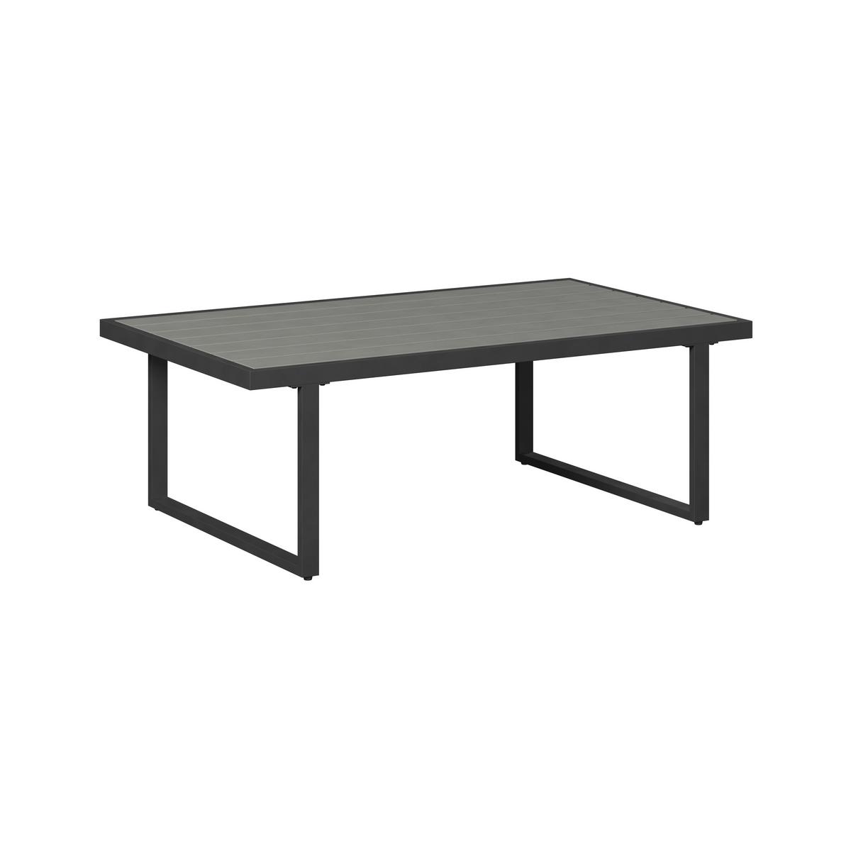 Loungegarnitur Salvador - Dunkelgrau/Grau, MODERN, Holzwerkstoff/Textil (165/72/68cm) - Beldano