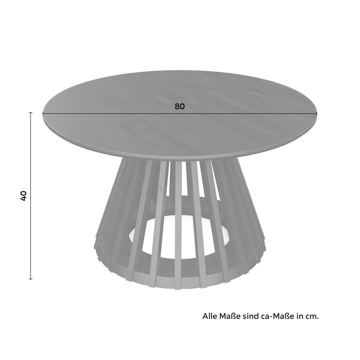 Konferenčný stolík ENNIO čierna - čierna, Modern, drevo/kompozitné drevo (80/40/80cm) - Bessagi Home