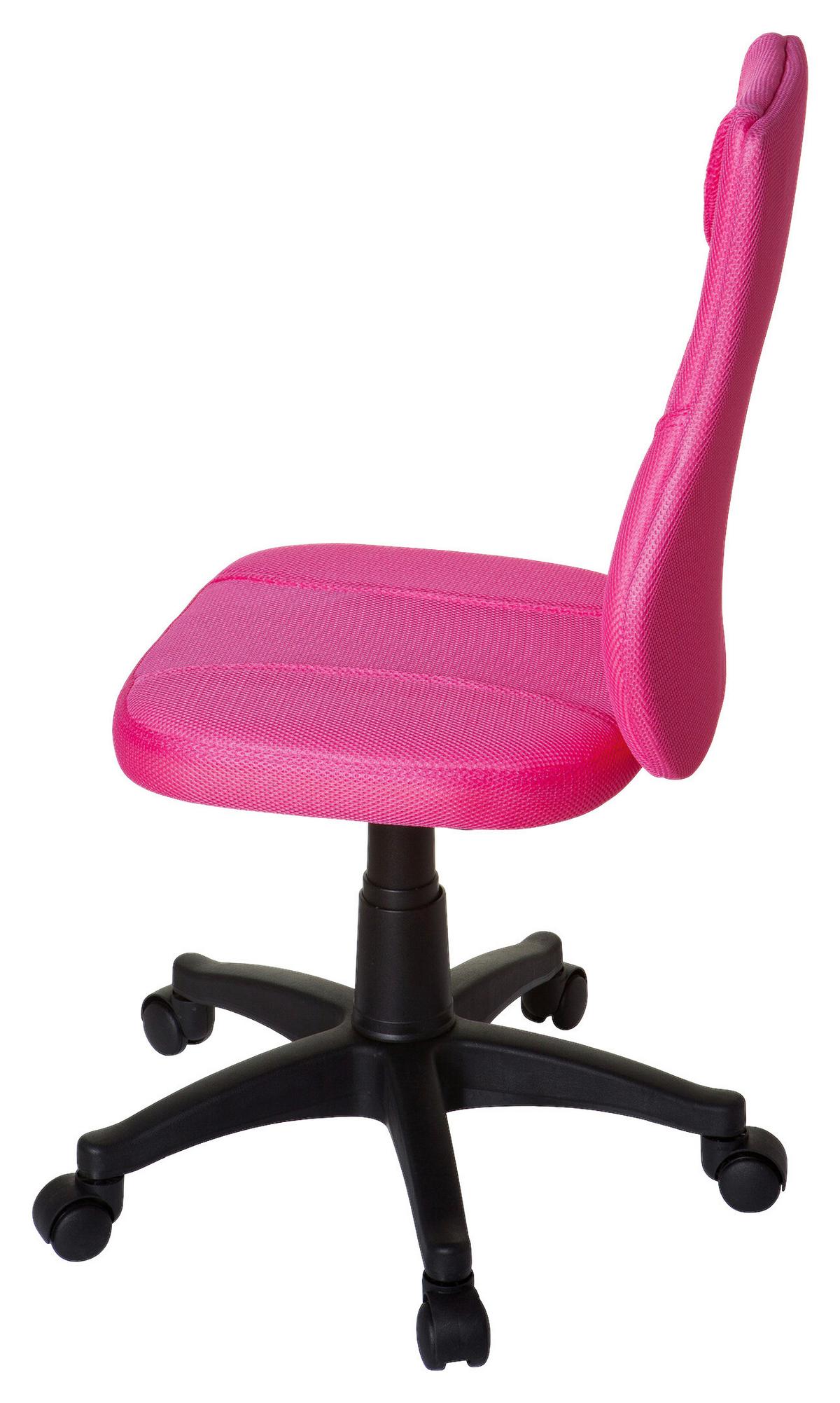 Jugenddrehstuhl Kiddy Base Pink - Pink, Basics, Kunststoff (46/84-94/40cm) - MID.YOU
