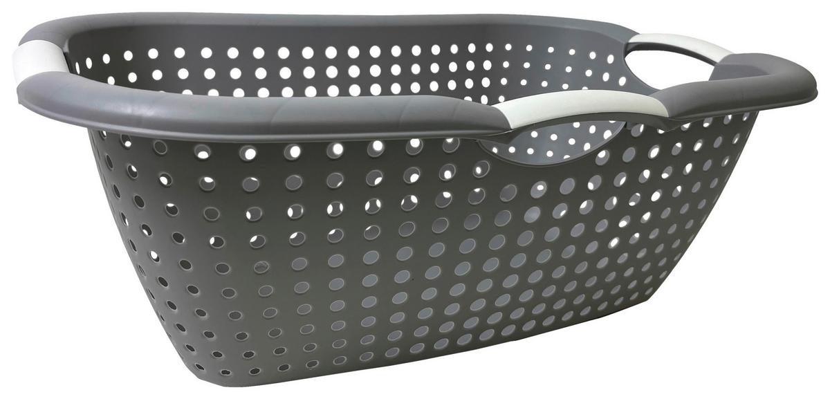 Wäschekorb Isa - Basics, Kunststoff (60/40/22cm) - Ondega