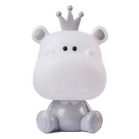 Kindertischleuchte 073/Lg - Grau, Basics, Kunststoff (14/14/25cm)
