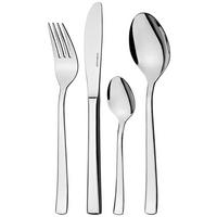 Besteckset 24-teilig Joker Nc Für 6 Personen - Silberfarben, MODERN, Metall - Berndorf