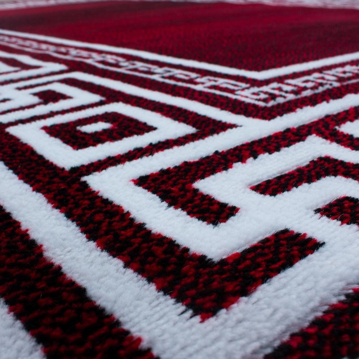 Flachwebteppich Parma - Rot, Design, Textil (140/200cm) - Novel