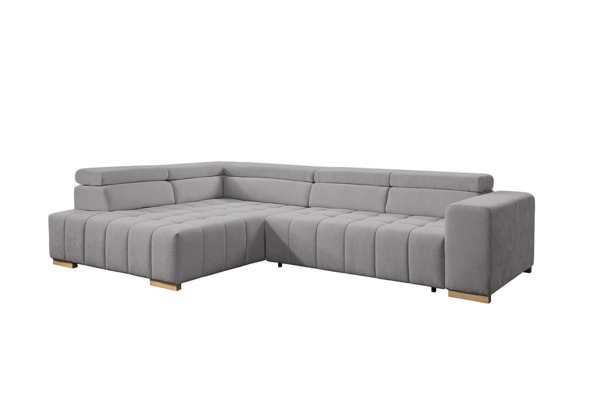 Ecksofa Elias Neu Braun S: 201x307 Cm - Naturfarben/Braun, Design, Textil (201/307cm) - Livetastic