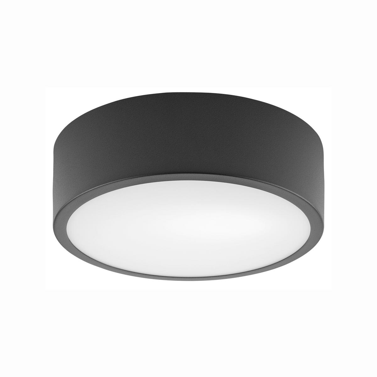 Deckenleuchte 43913_dante_black - Schwarz Hochglanz, KONVENTIONELL, Glas/Metall (26/8cm)