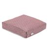 POLŠTÁŘ NA BOX DOBBY - červená, textil (40/40/8cm)