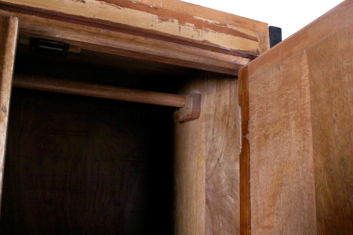 Garderobe Dielen Multicolor/Schwarz B: 210cm - Multicolor/Schwarz, Design, Holz/Metall (210/180/45cm) - MID.YOU