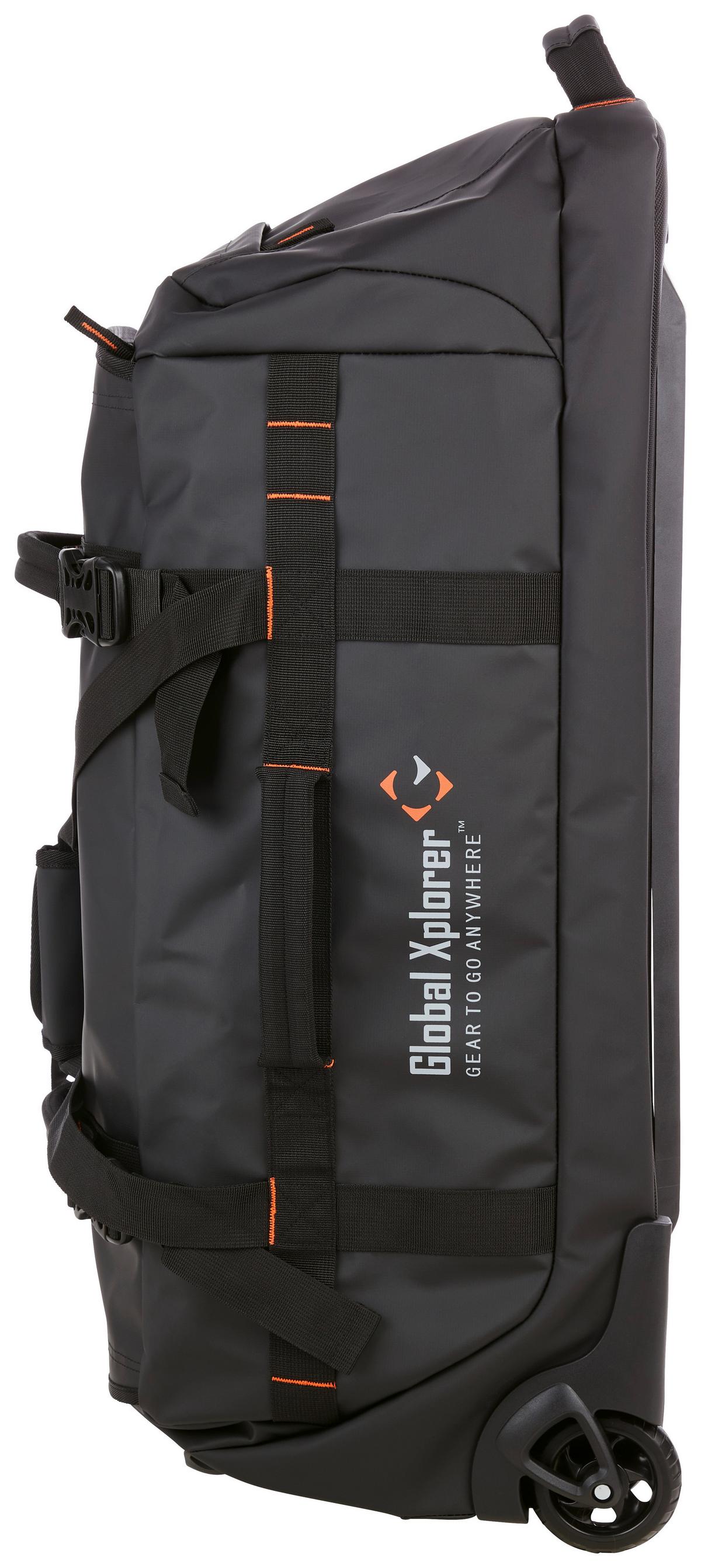 Reisekoffer Manchester 90l Aus Hochwertigem Tarp-Stoff - Schwarz, Basics, Textil (42/82/32cm)