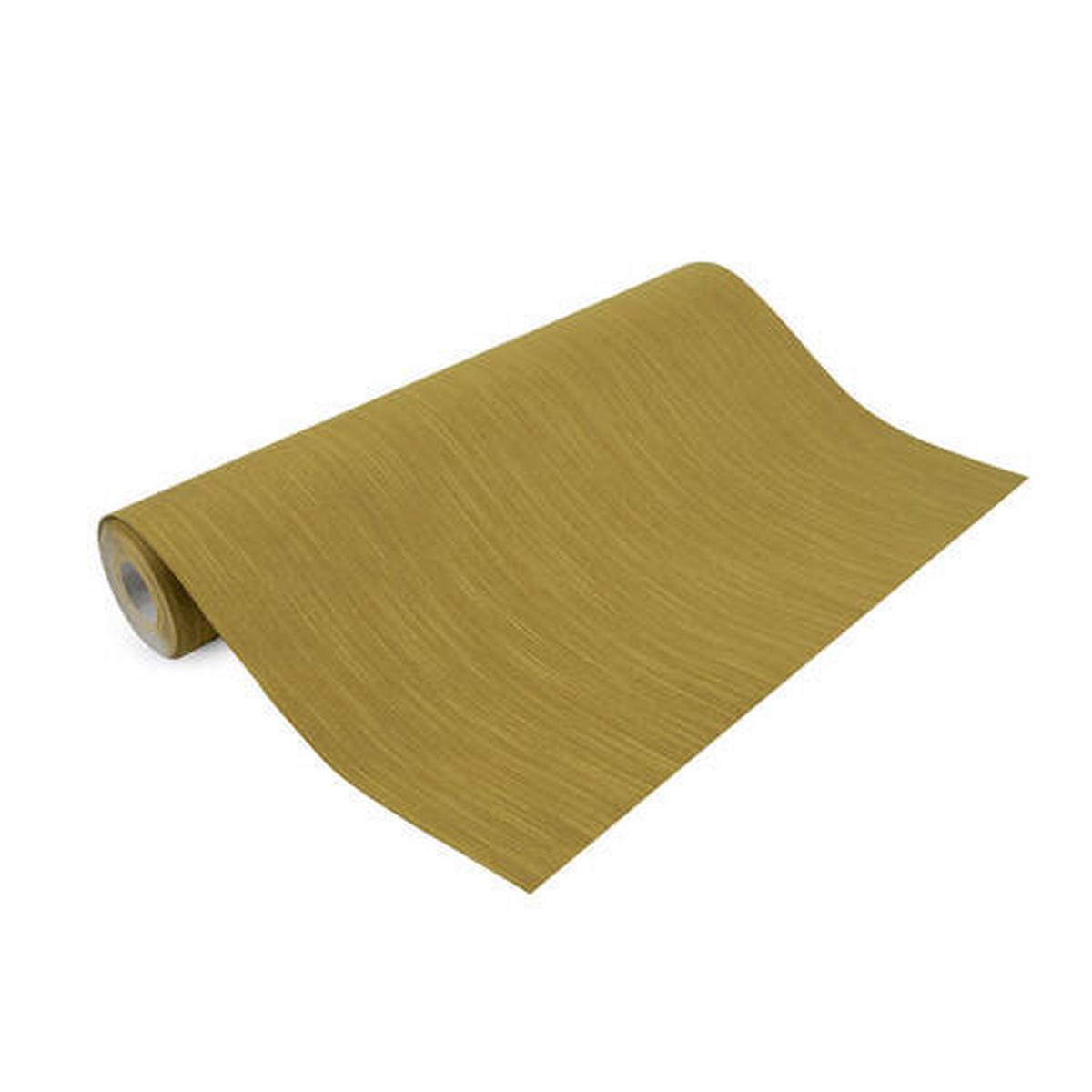Vliestapete Uni - Gelb, Basics, Papier/Textil (53/900cm)