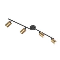 LED-Strahler 21439 Vano - Goldfarben/Schwarz, Design, Metall (79/8/13cm) - Fischer & Honsel