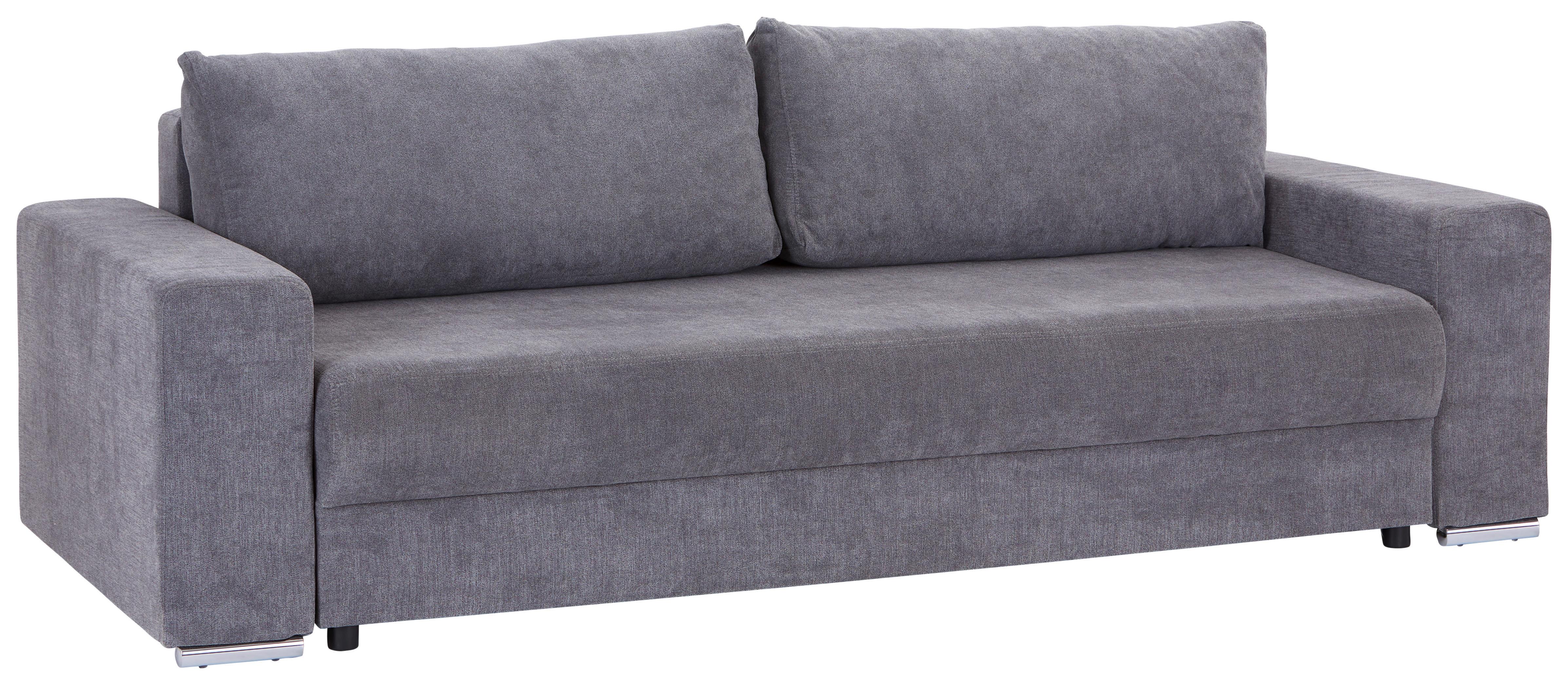 Veľká Rozkladacia Pohovka Garcia, Sivá - sivá, Moderný, plast (250/90/105cm) - Ondega