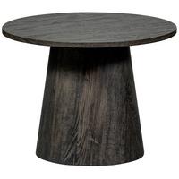 Couchtisch Vito Dunkelbraun D: 80 cm - Dunkelbraun, Design, Holzwerkstoff (80/80/40cm) - Livetastic