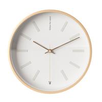 Wanduhr Heather Goldfarben B: 28 Cm - Goldfarben, Basics, Kunststoff/Metall (28/28/4cm) - Playboy
