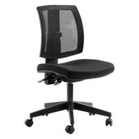 Drehstuhl My Ladylike Anpassbar Schwarz - Schwarz, MODERN, Kunststoff/Textil (65/88-97/64cm) - MID.YOU