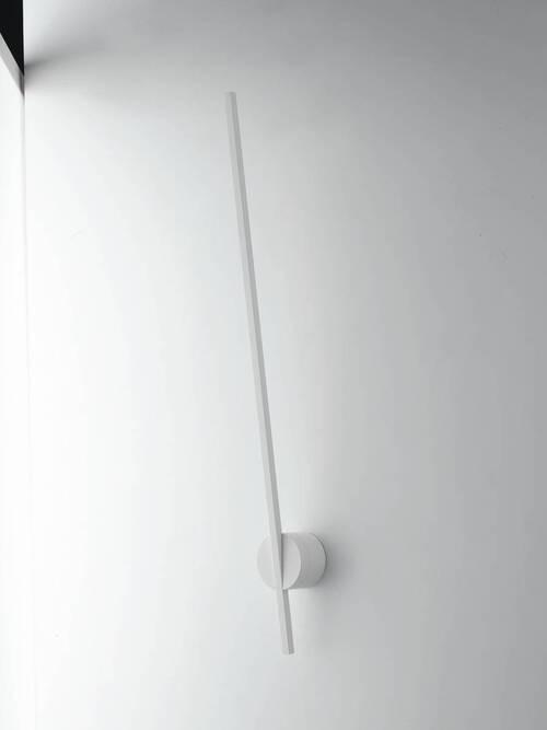 LED-Wandleuchte Shanghai-Apc Bco - Weiß, Design, Metall (78,8/8/8cm)