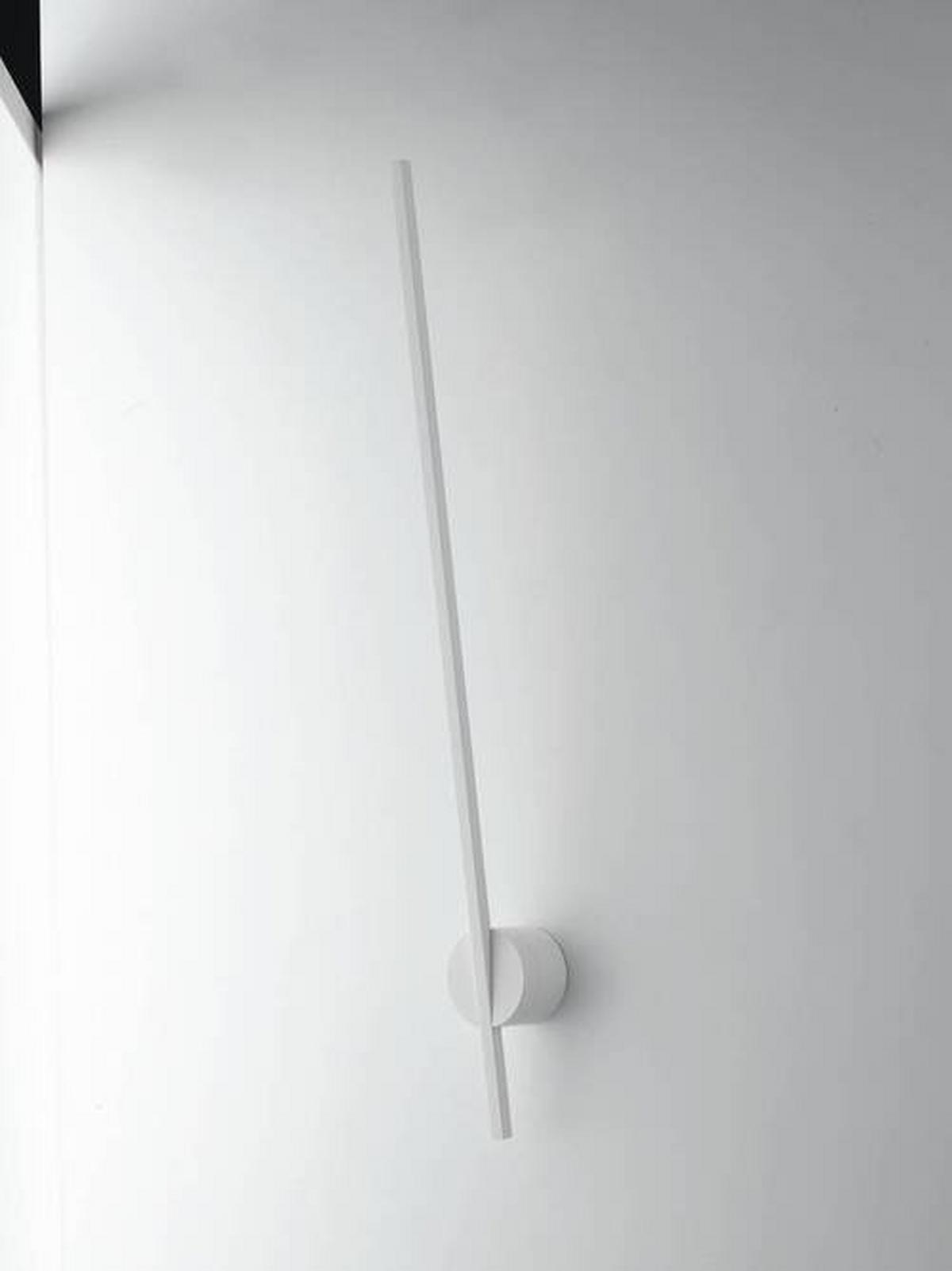 Led-wandleuchte Shanghai-Apc Bco - Weiß, Design, Metall (78,8/8/8cm)