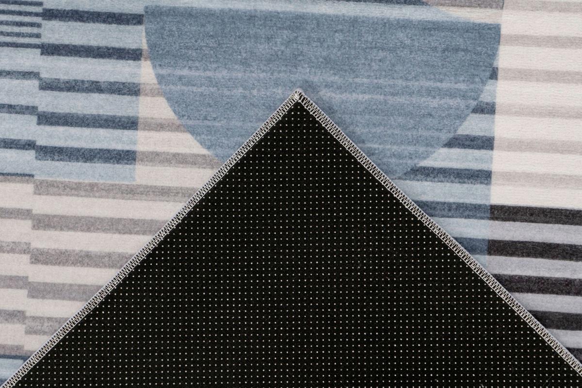Flachwebteppich Blau Bluster 120x170 cm - Blau, Basics, Textil (120/170cm) - Kayoom