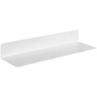 Wandboard Joilet B: 50 cm Metall Weiß - Weiß, Trend, Metall (50/7/15cm) - MID.YOU